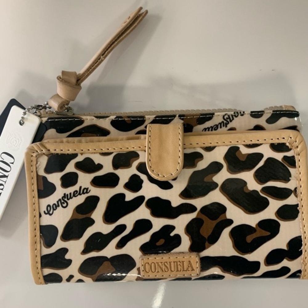 Consuela Mona Leopard Wallet